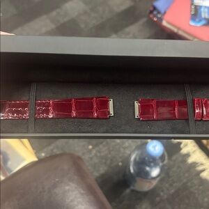 Richard mille alligator strap new in box